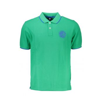 Tricou polo barbati - logo - Regular fit -  Verde deschis