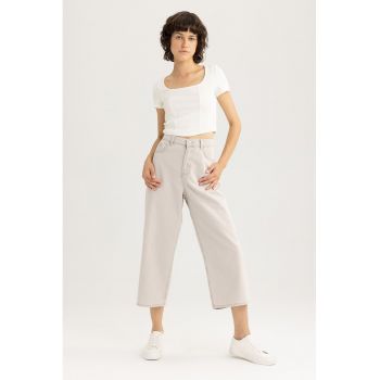 Blugi crop ampli