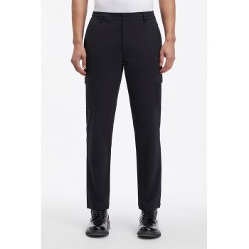 Pantaloni cargo drepti