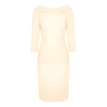 Rochie cambrata de lana