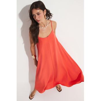 Rochie lejera cu bretele ajustabile