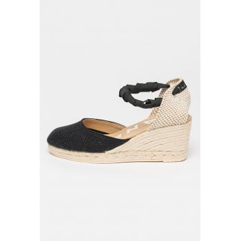 Sandale-espadrile wedge