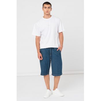 Tricou supradimensionat cu maneci cazute Sunset