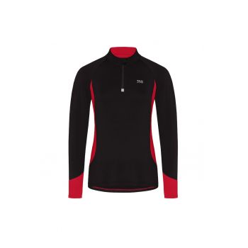 Bluza cu fermoar scurt pentru alergare Silvia