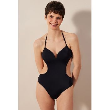 Costum de baie intreg cu decupaje