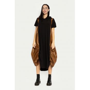 Rochie lejera cu model colorblock