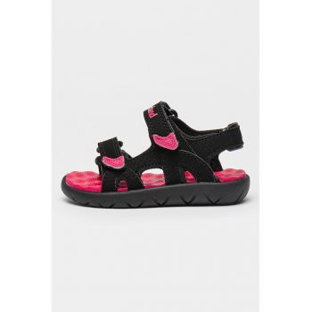 Sandale de piele ecologica cu velcro Perkins Row