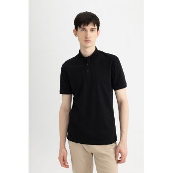 Tricou polo slim fit
