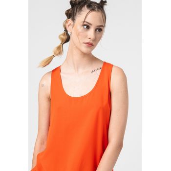 Bluza cu decolteu rotund - fara maneci