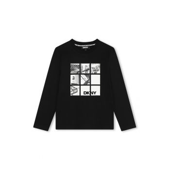 Bluza din bumbac cu imprimeu foto