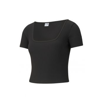 Tricou  Classics Ribbed Fitted Tee 53161101 Femei