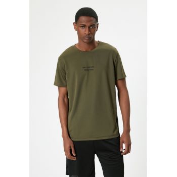 Tricou cu partea din spate contrastanta