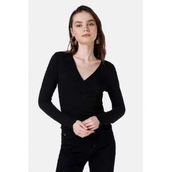 Bluza cu decolteu in V