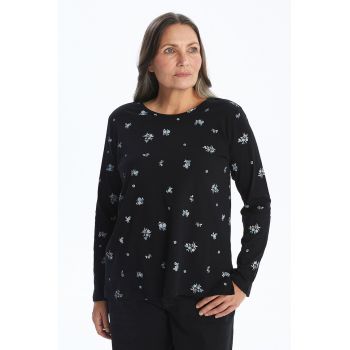 Bluza cu imprimeu floral