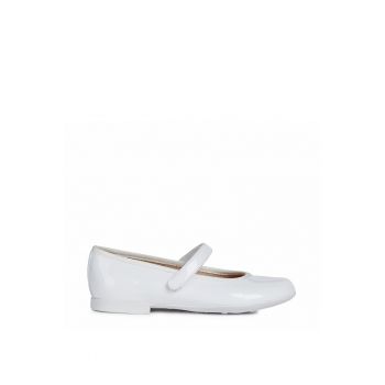 Pantofi Mary Jane de piele ecologica