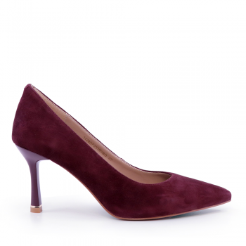 Pantofi stiletto femei Enzo Bertini bordo din piele întoarsă 1129DP2339VBO