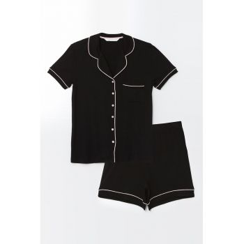 Tricou de pijama si pantaloni scurti