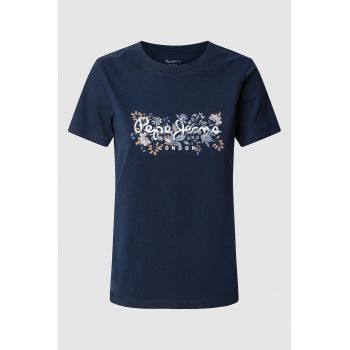 Tricou din bumbac cu logo