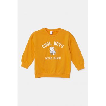 Bluza de trening din bumbac cu imprimeu