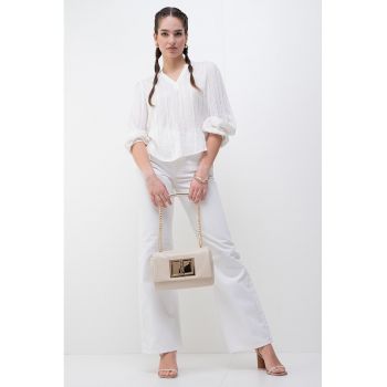 Bluza-tunica cu dungi stralucitoare Bika