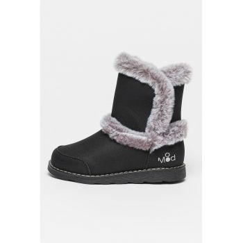 Cizme slip-on cu garnituri de blana sintetica Aldouxa