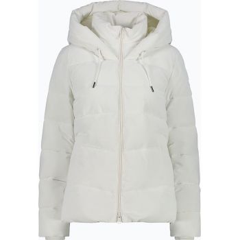 Geaca de puf dama Fix Hood -  Poliester - Alb
