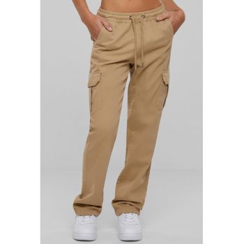 Pantaloni de trening cargo cu snur de ajustare