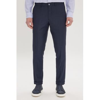 Pantaloni eleganti cu buzunare laterale