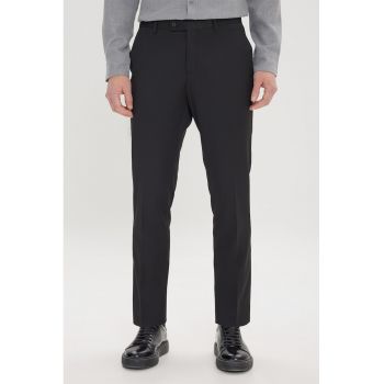 Pantaloni eleganti cu buzunare laterale