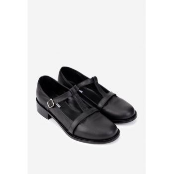 Pantofi dama eleganti din piele naturala