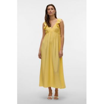 Rochie maxi cu talie Empire