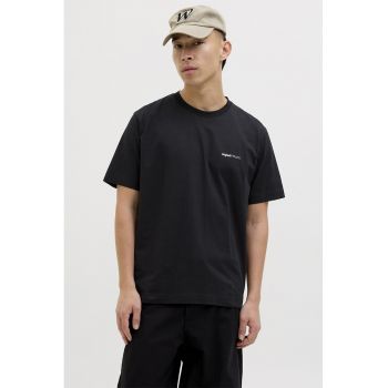 Tricou cu imprimeu floral pe partea din spate