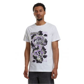 Tricou cu imprimeu grafic pe partea din fata