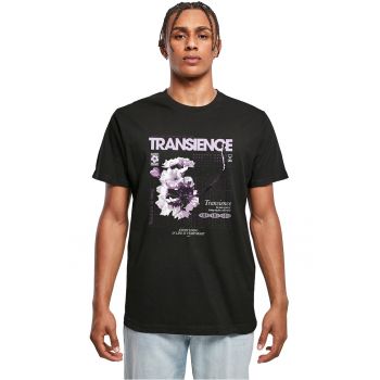 Tricou cu imprimeu si decolteu la baza gatului