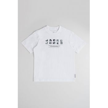 Tricou cu imprimeu text Recharge