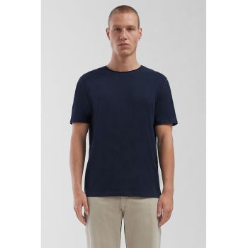 Tricou de bumbac cu maneci cazute