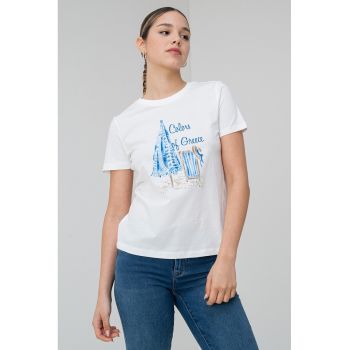 Tricou de bumbac organic de bumbac Siane