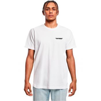 Tricou din bumbac cu imprimeu text