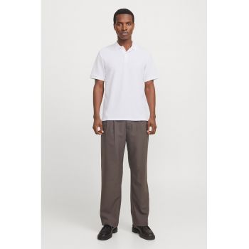 Tricou polo din amestec de bumbac organic