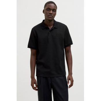 Tricou polo din amestec de bumbac organic