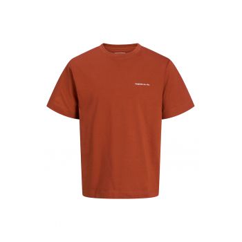 Tricou relaxed fit cu imprimeu pe partea din spate