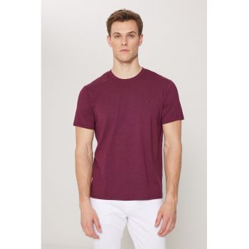 Tricou slim fit din amestec de modal