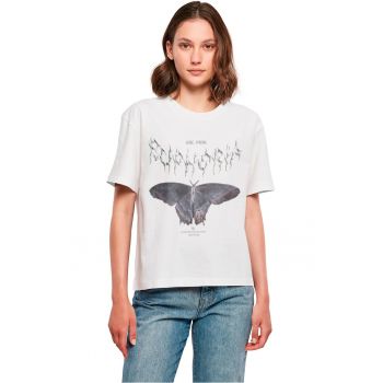 Tricou unisex din bumbac cu imprimeu grafic