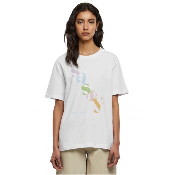 Tricou unisex din bumbac cu imprimeu text