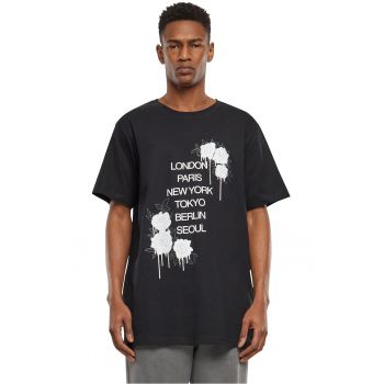 Tricou unisex supradimensionat cu imprimeu