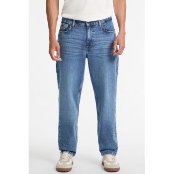 Blugi uni relaxed fit