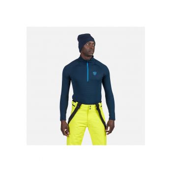 Bluza sport  Blackside fleece - cu fermoar - pentru barbati - albastru inchis