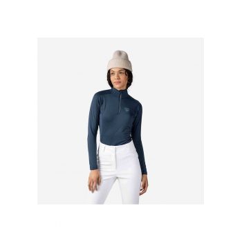 Bluza sport  W Classique - cu fermoar - pentru femei - albastru inchis