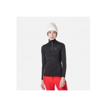 Bluza sport  W Classique - cu fermoar - pentru femei - negru