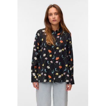 Camasa relaxed fit din amestec de in